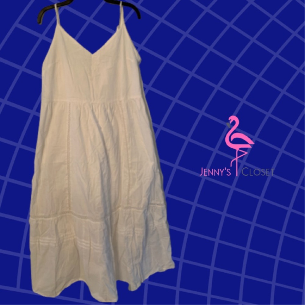 H&M, Size Large, White Sundress